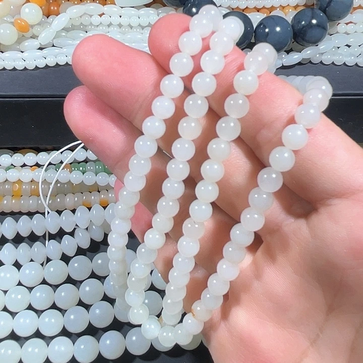 和田玉未镶嵌颈饰贤****贞项链