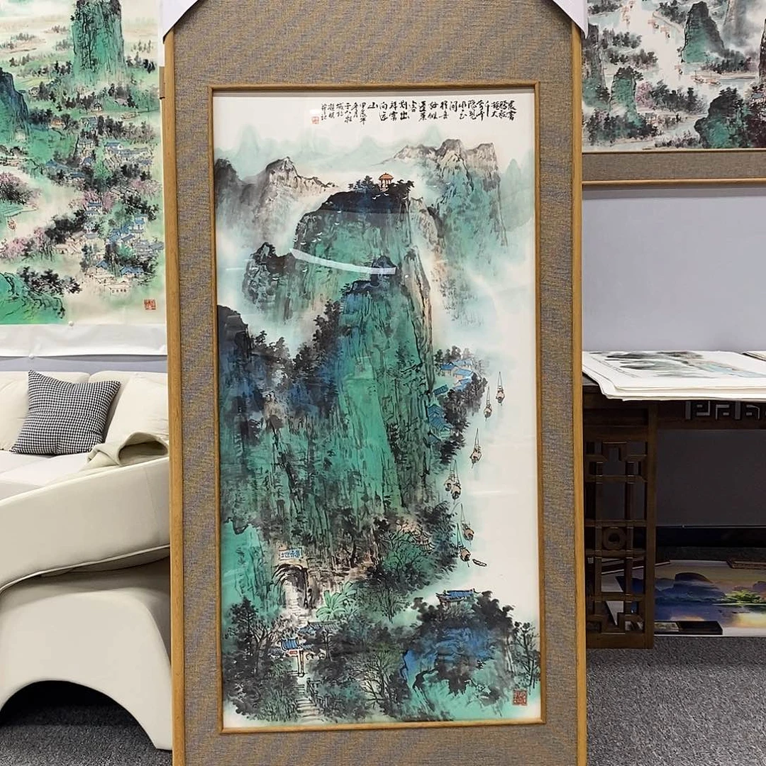 阿***仔国画黄桂明四尺画芯精品佳作