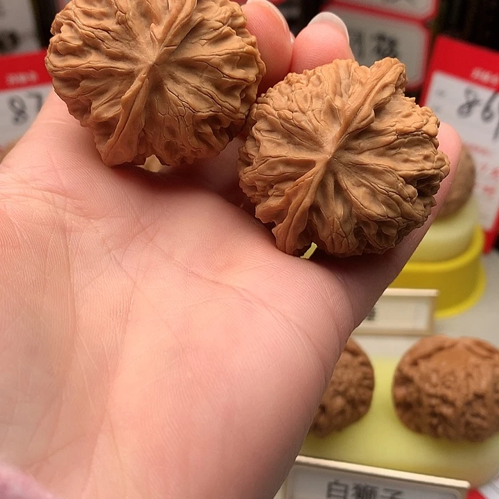 文玩核桃吊坠42尺全品苹果园885号