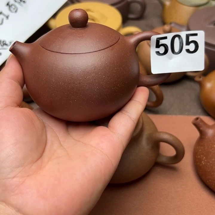 紫砂茶壶底槽清半手工200cc左右瑕疵