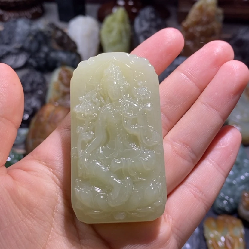 【闪购商品】和田玉未镶嵌挂件