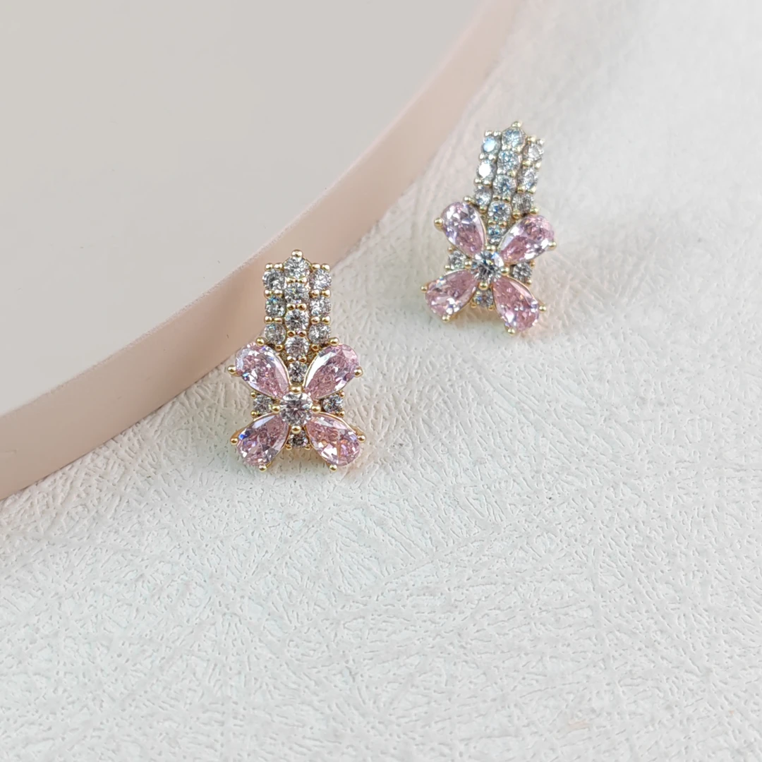 XUPING/旭平首饰 合金合成锆石耳饰 【参与满赠】 GDY X001000387