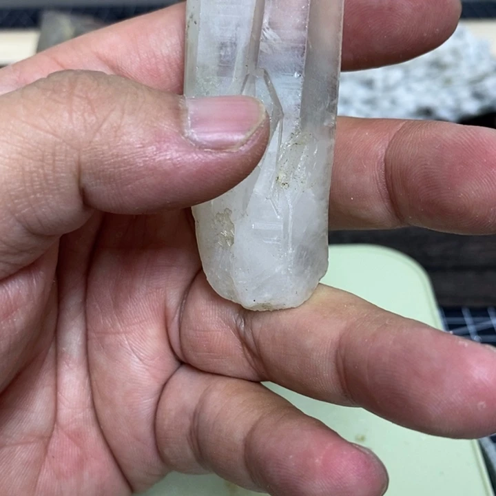 水晶水晶柱未镶嵌