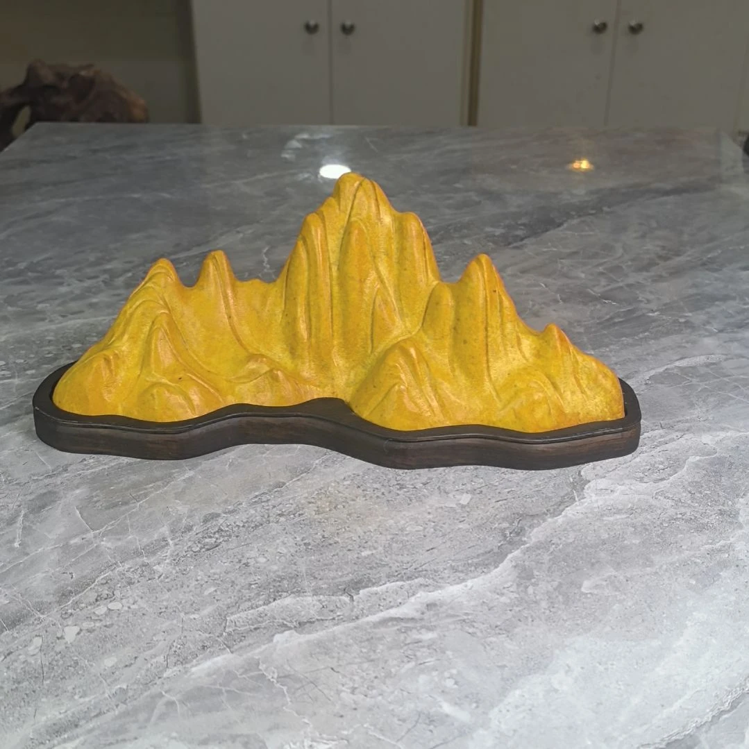 @***山灵璧石奇石摆件观赏石