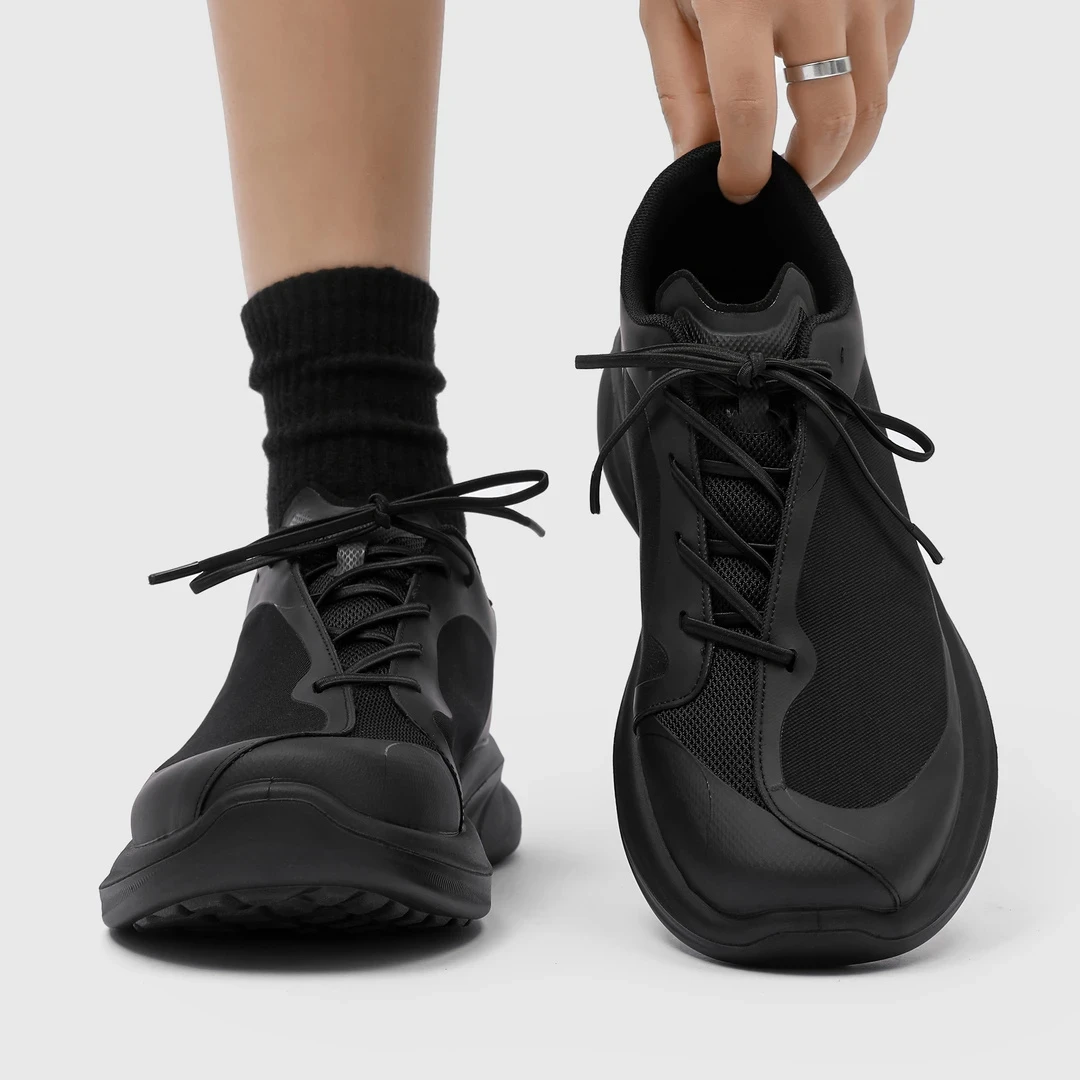 男士新款美式徒步鞋舒适运动鞋透气潮款户外低帮跑步鞋网面登山鞋