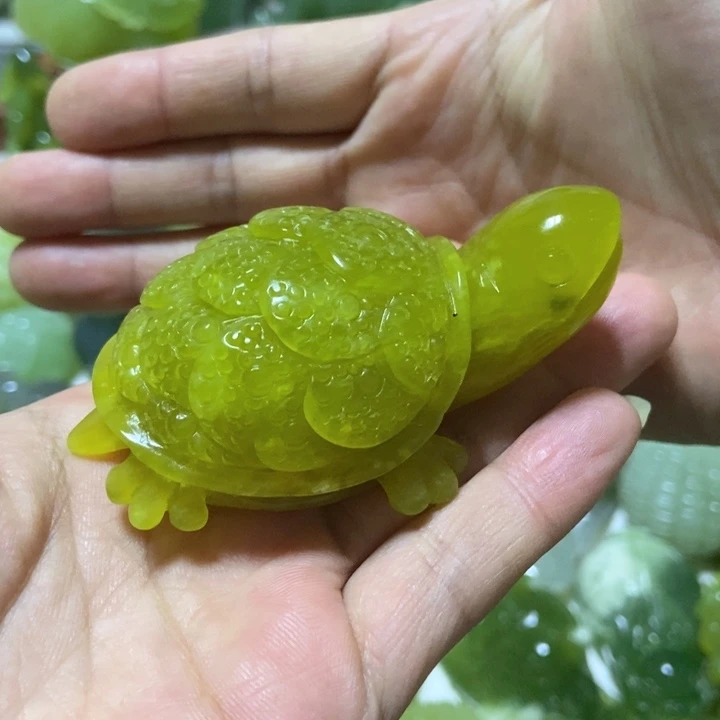 【闪购商品】未镶嵌蛇纹石玉把件