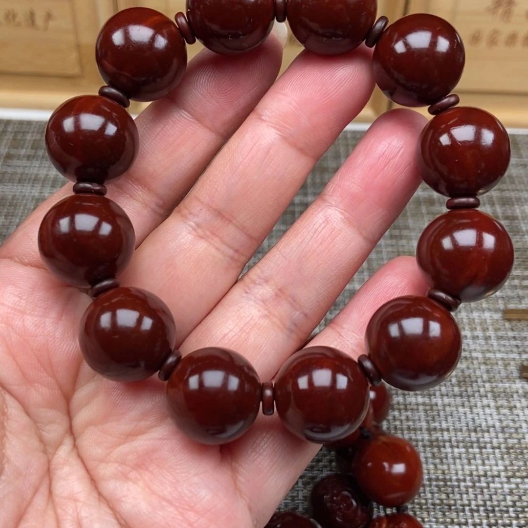 吊坠橄榄核光珠666