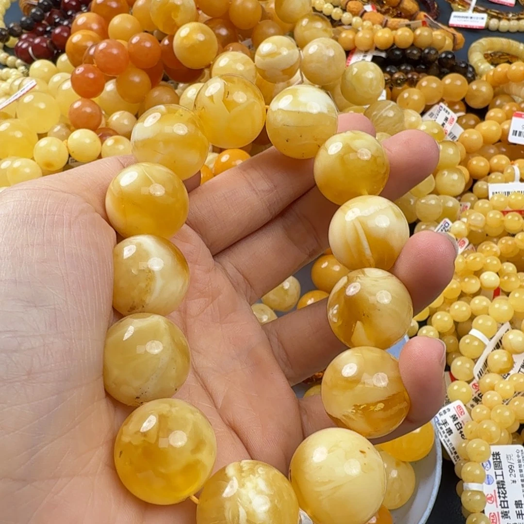 琥珀未镶嵌珠宝奇石