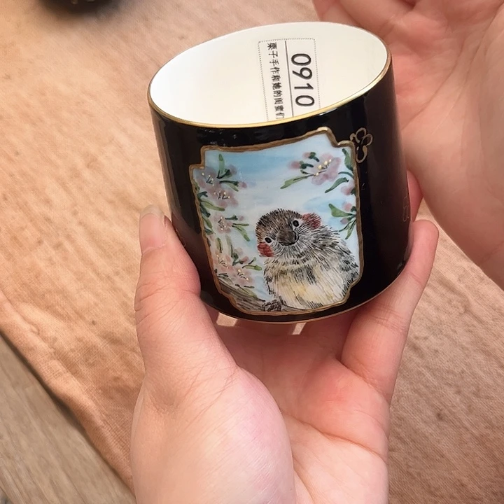 瓷片明****子手工制作工艺制作0910