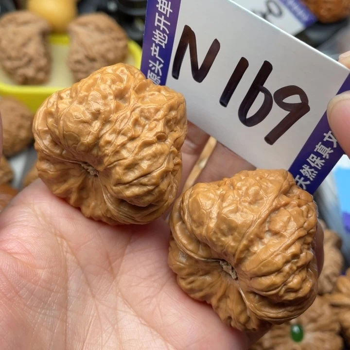 文玩核桃把件蛙蛙43尺