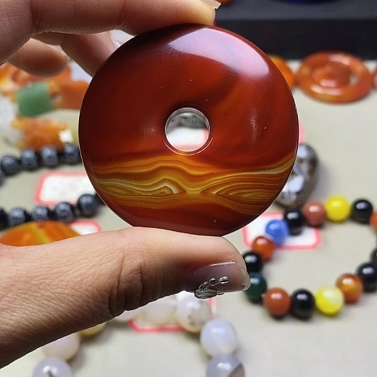 玛瑙/玉髓颈饰未镶嵌逍**幺