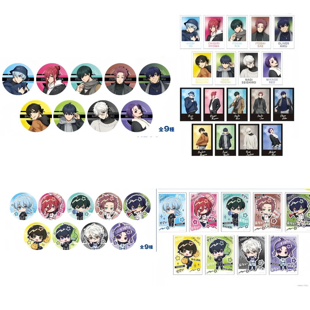 【蓝色监狱】蓝锁Round1联动2弹吧唧【盲盒代拆】