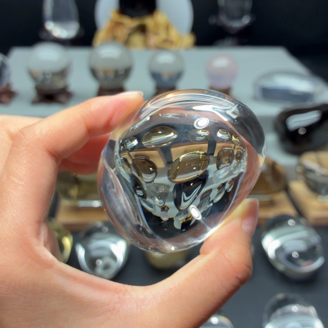 广***发水晶珠宝半成品未镶嵌