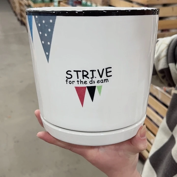 陶瓷陶瓷花盆有带冰裂效果