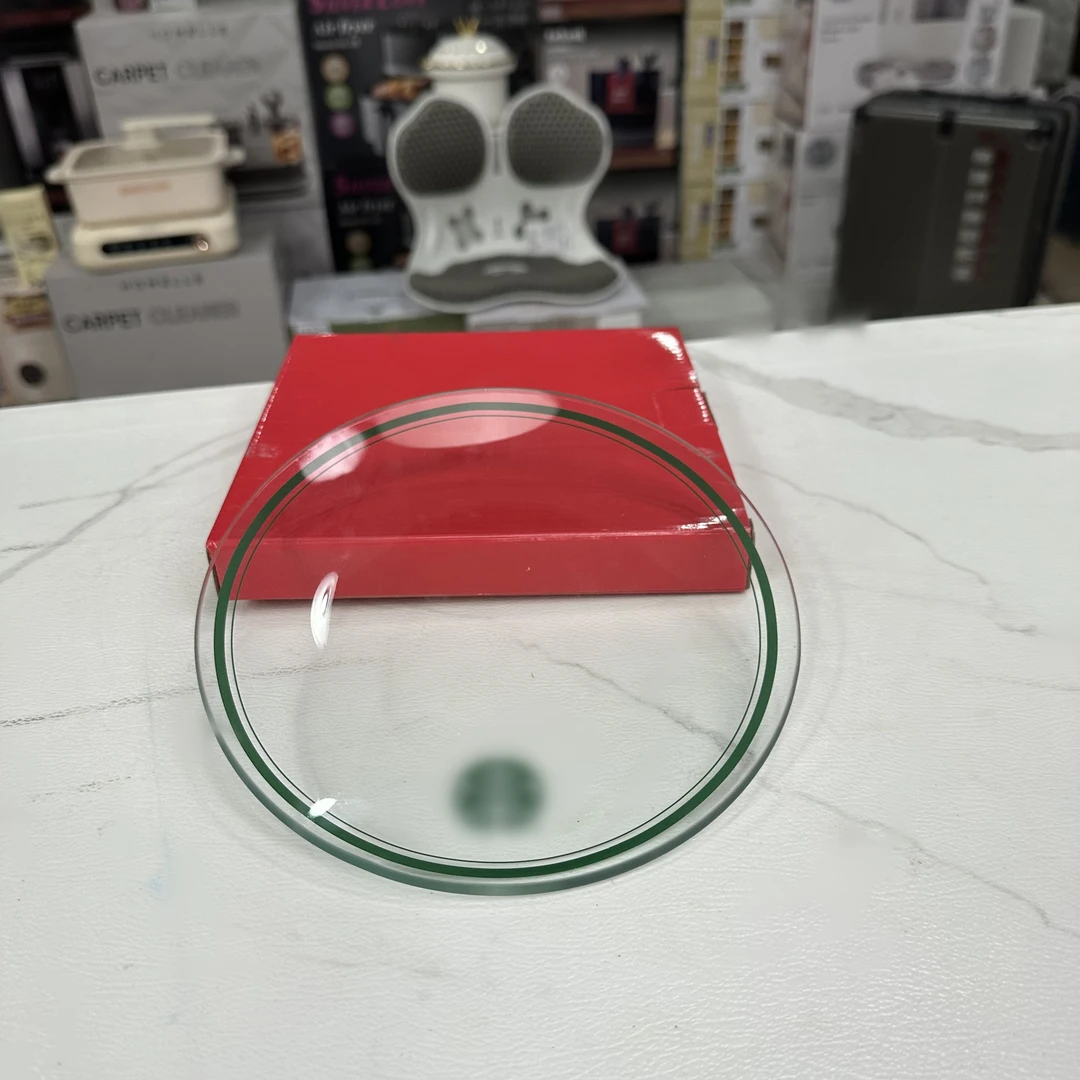 精美盘子玻璃盘两个