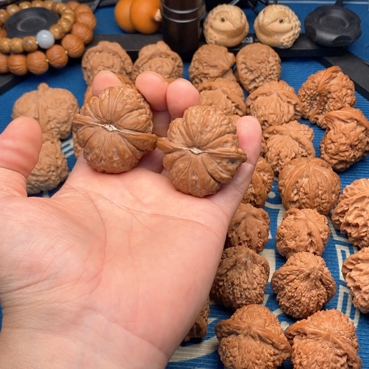 无*43尺精品南瓜墩文玩核桃