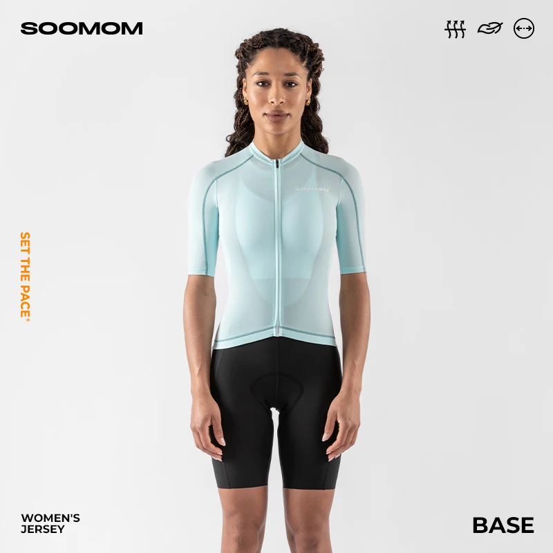 SOOMOM | BASE 女士公路车骑行短袖 B5