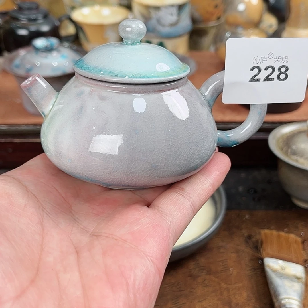 【闪购商品】沁庐柴窑古法柴烧全手工茶具