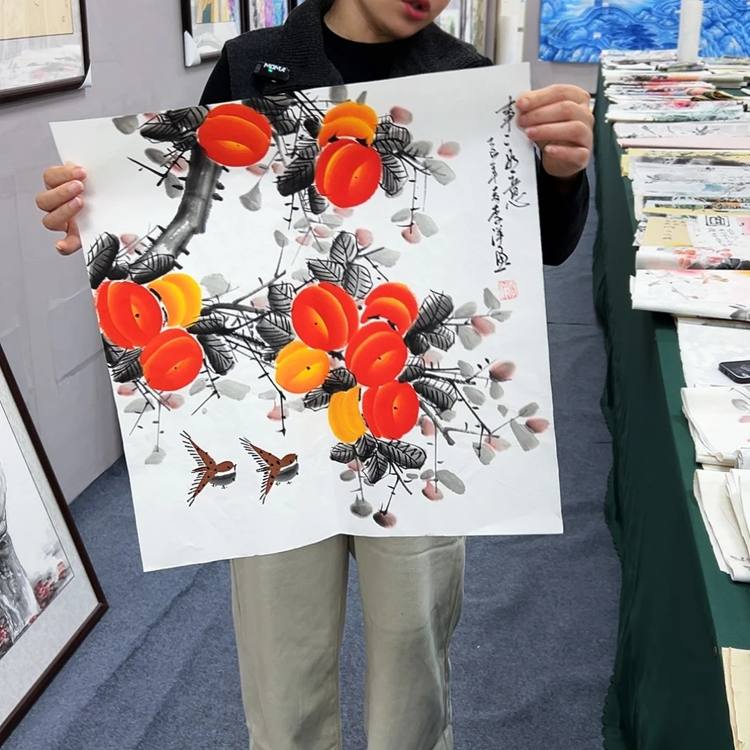 国画宣纸国画纯手绘作品