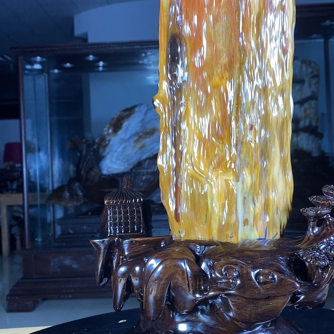 硅化玉未镶嵌珠宝奇石