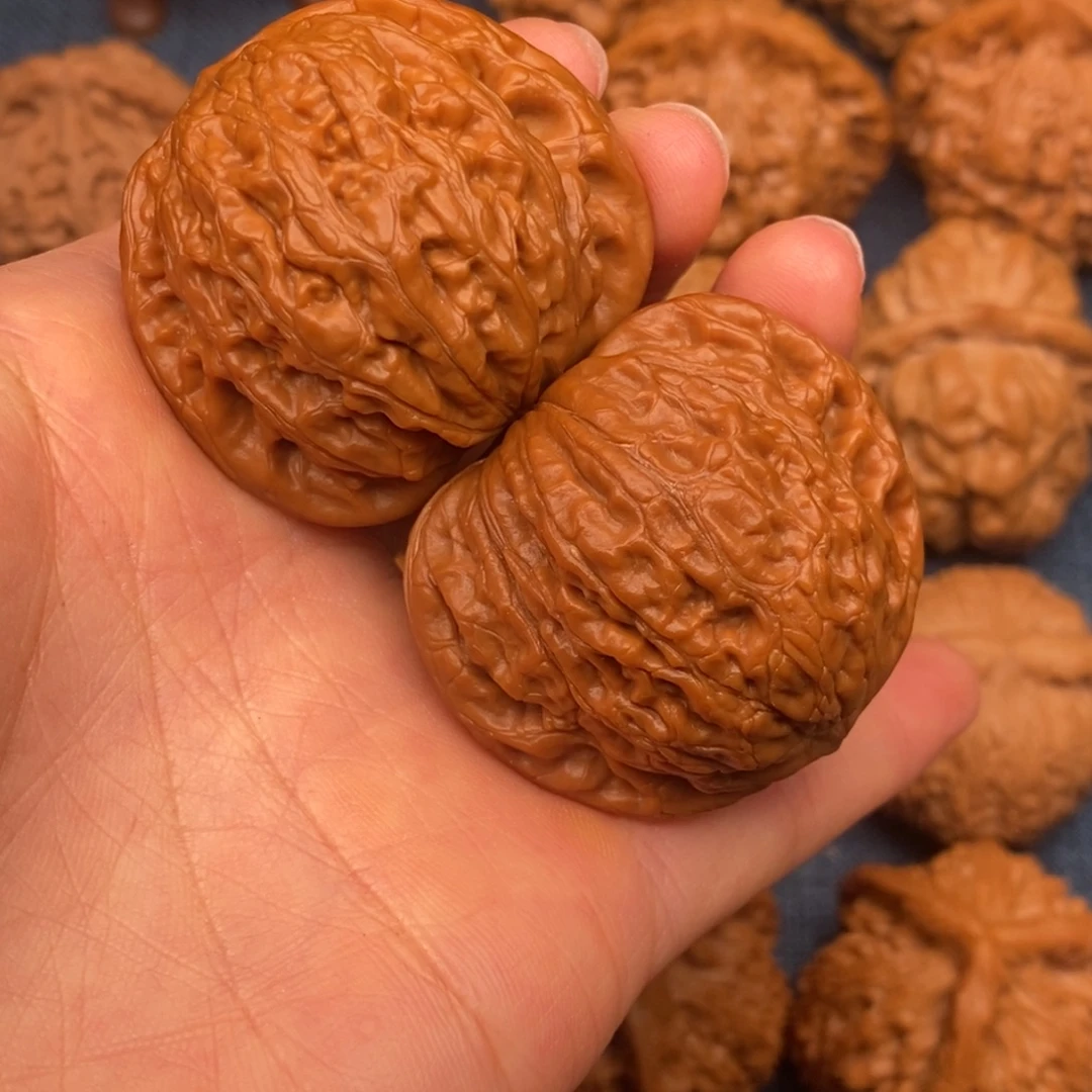 菠***包把件文玩核桃42铁锤