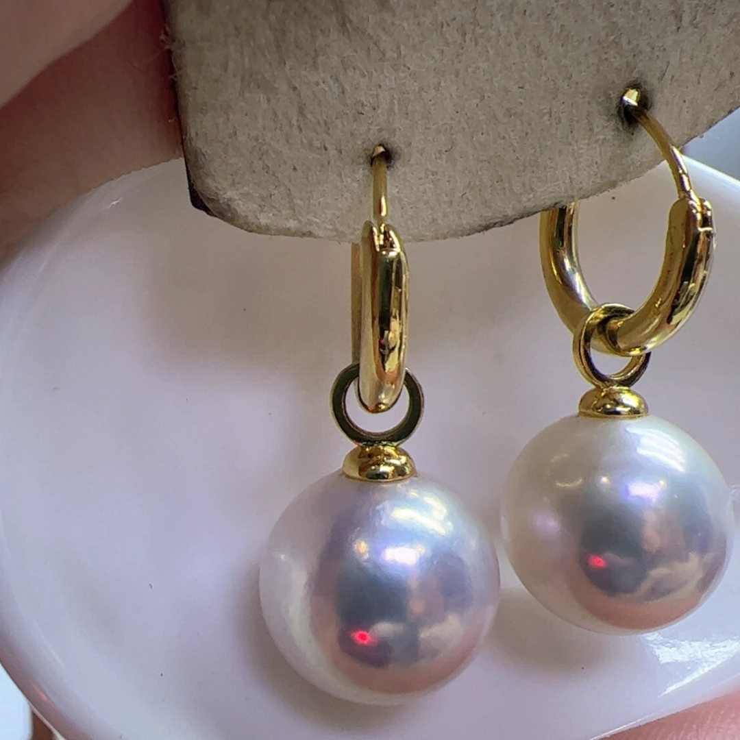 淡水珍珠耳饰未镶嵌