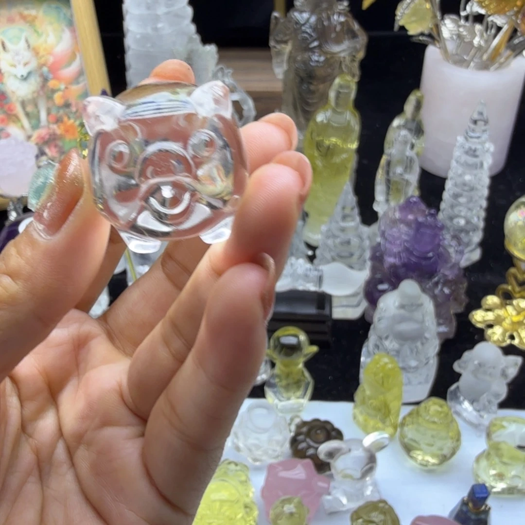 水晶珠宝半成品未镶嵌