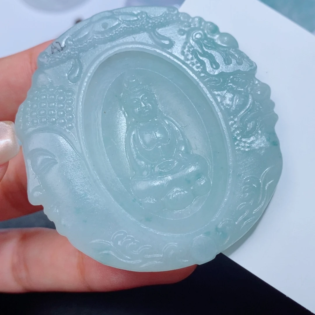 未镶嵌吊坠定制翡翠