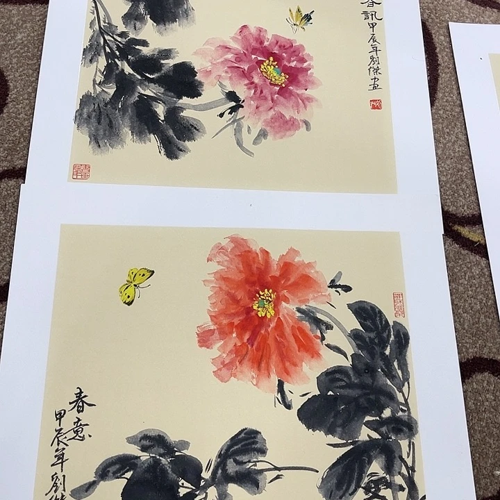 国画麻*烫刘杰老师作品2222222