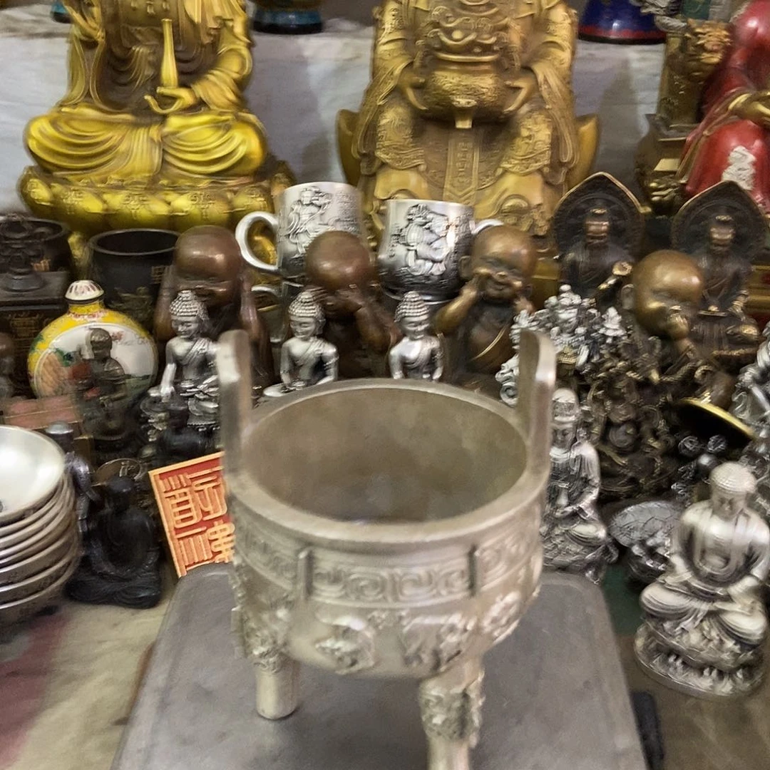 老人胡同摆件老人儿童摆件