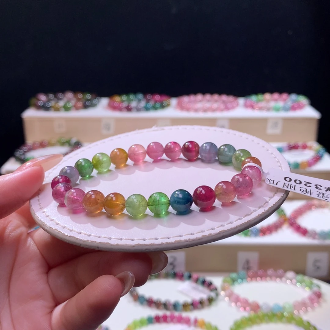 未镶嵌手链碧玺碧玺