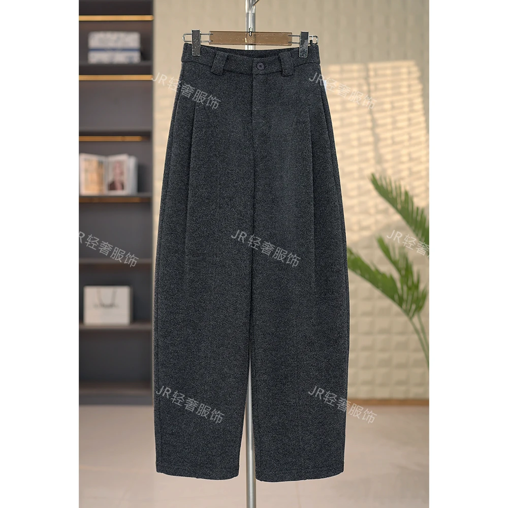 【认准正版】抗起球加厚加密绵羊毛窄版香蕉裤K88057