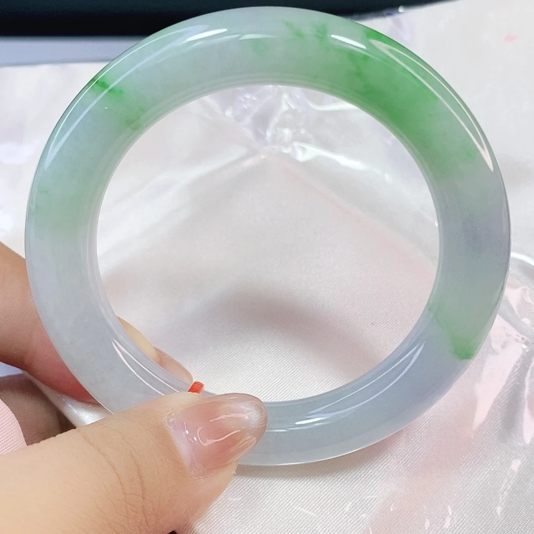 翡翠手镯未镶嵌55 天然a货翡翠