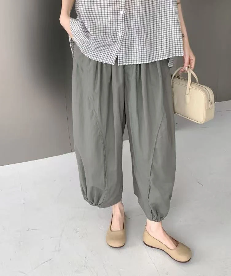 日系夏季设计感裙裤
