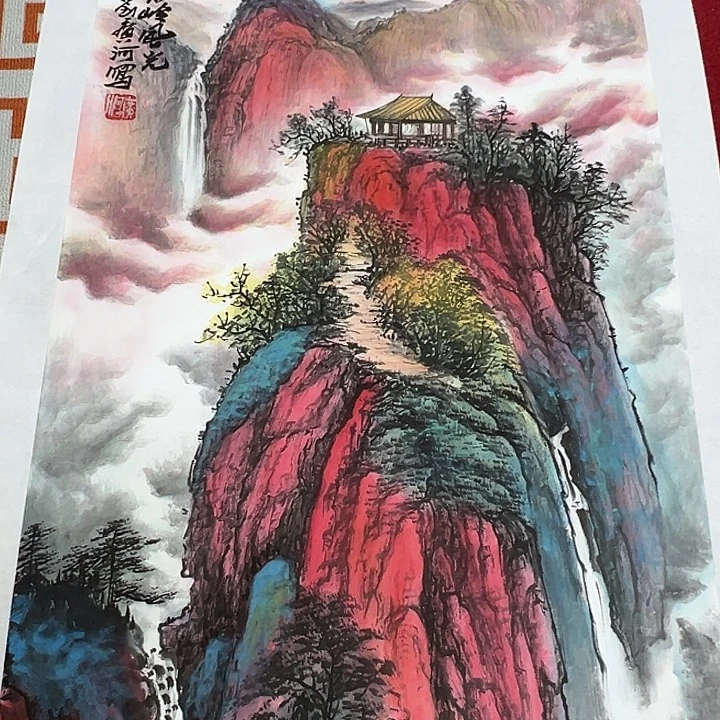 国画书画作品多次