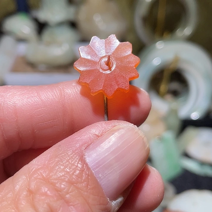 玛瑙/玉髓未镶嵌颈饰挂件