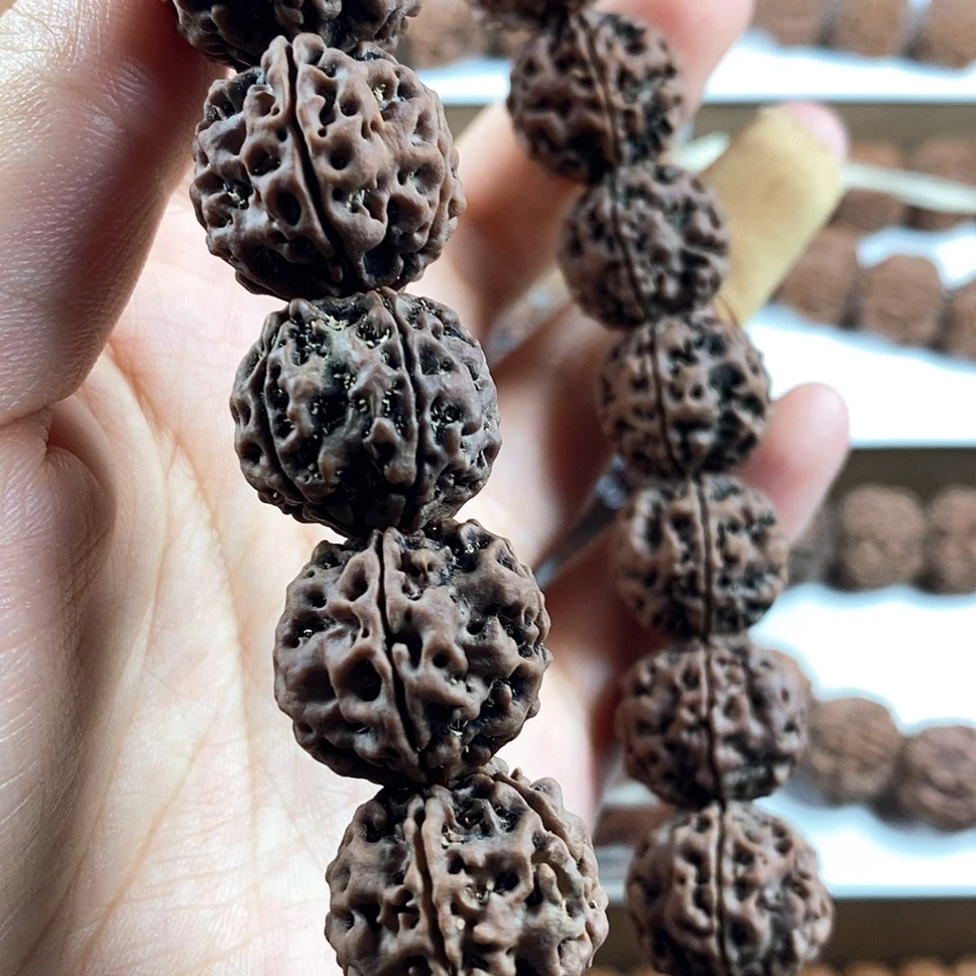 金刚菩提手串精品梅花双龙