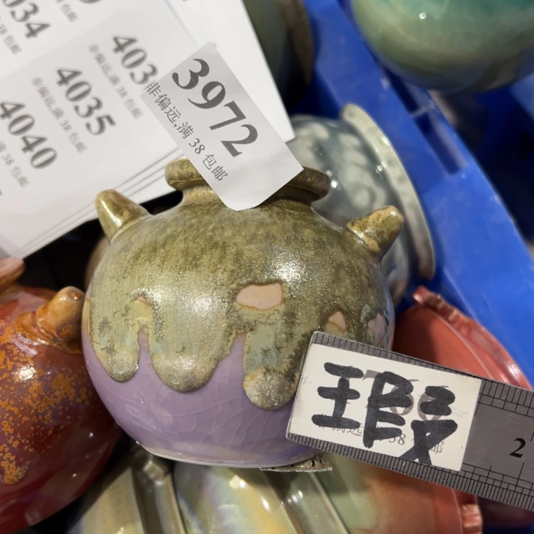 红陶瑕疵景德镇手工花盆