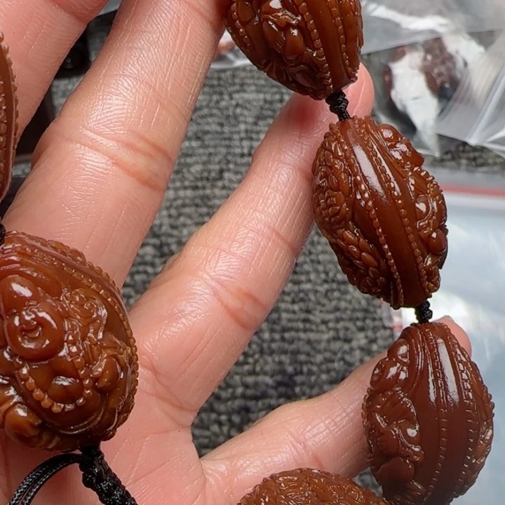 橄榄核吊坠橄榄菜洗干净后