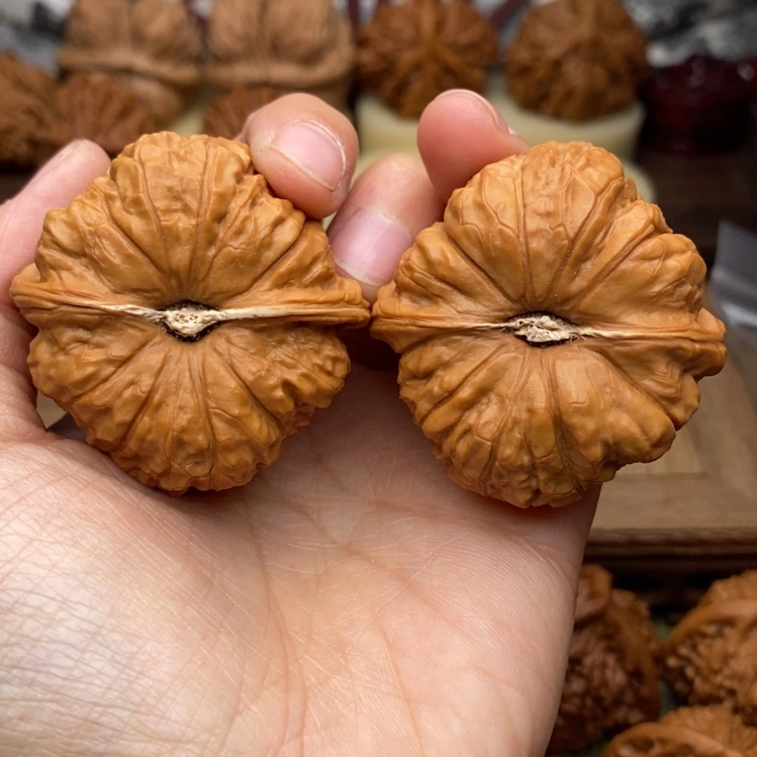 把件文玩核桃655高44全瓜