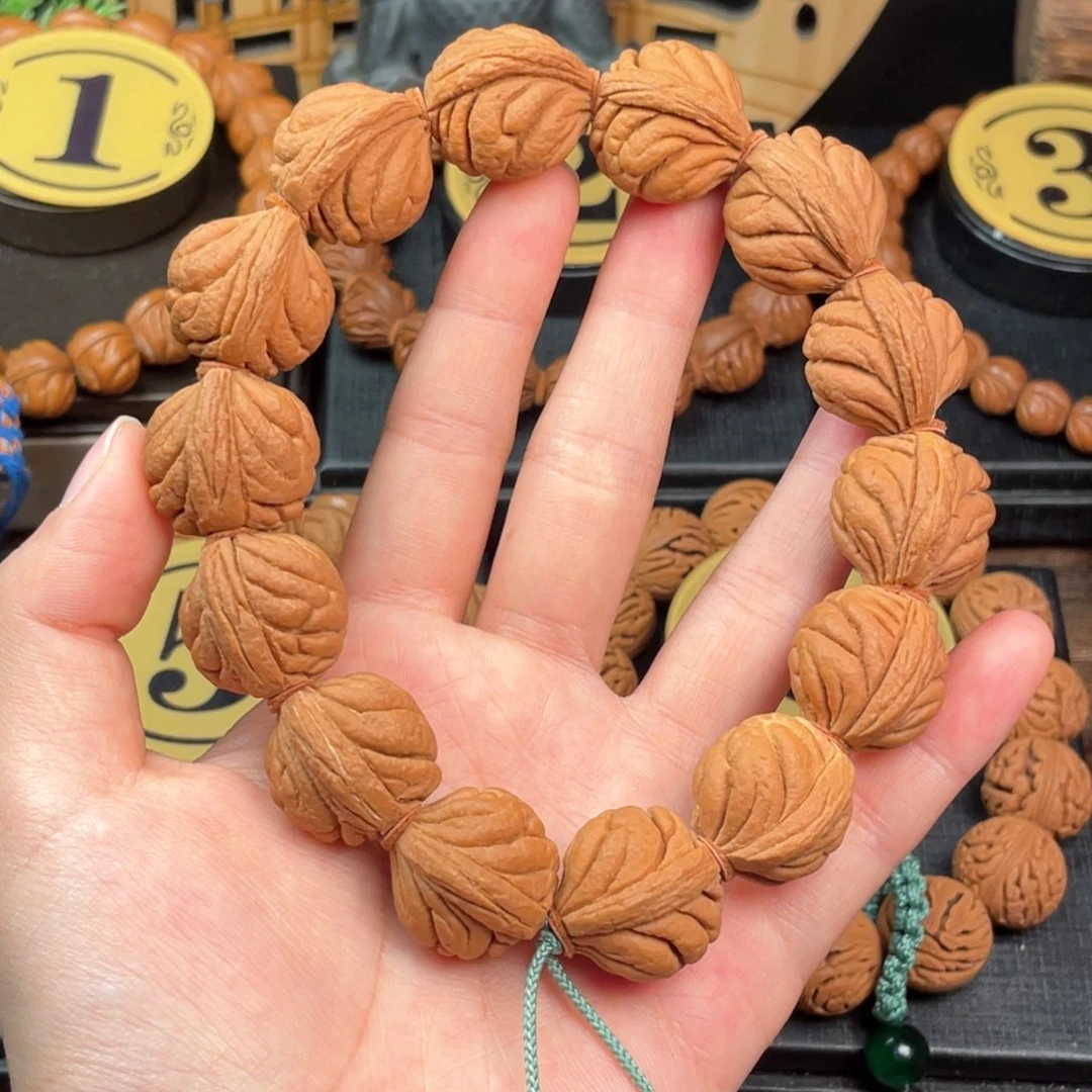 吊坠桃核霸王龙21编织绳