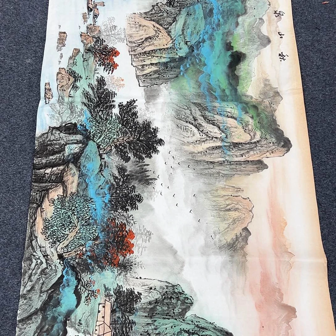 国画事事顺心如意万事如意万事