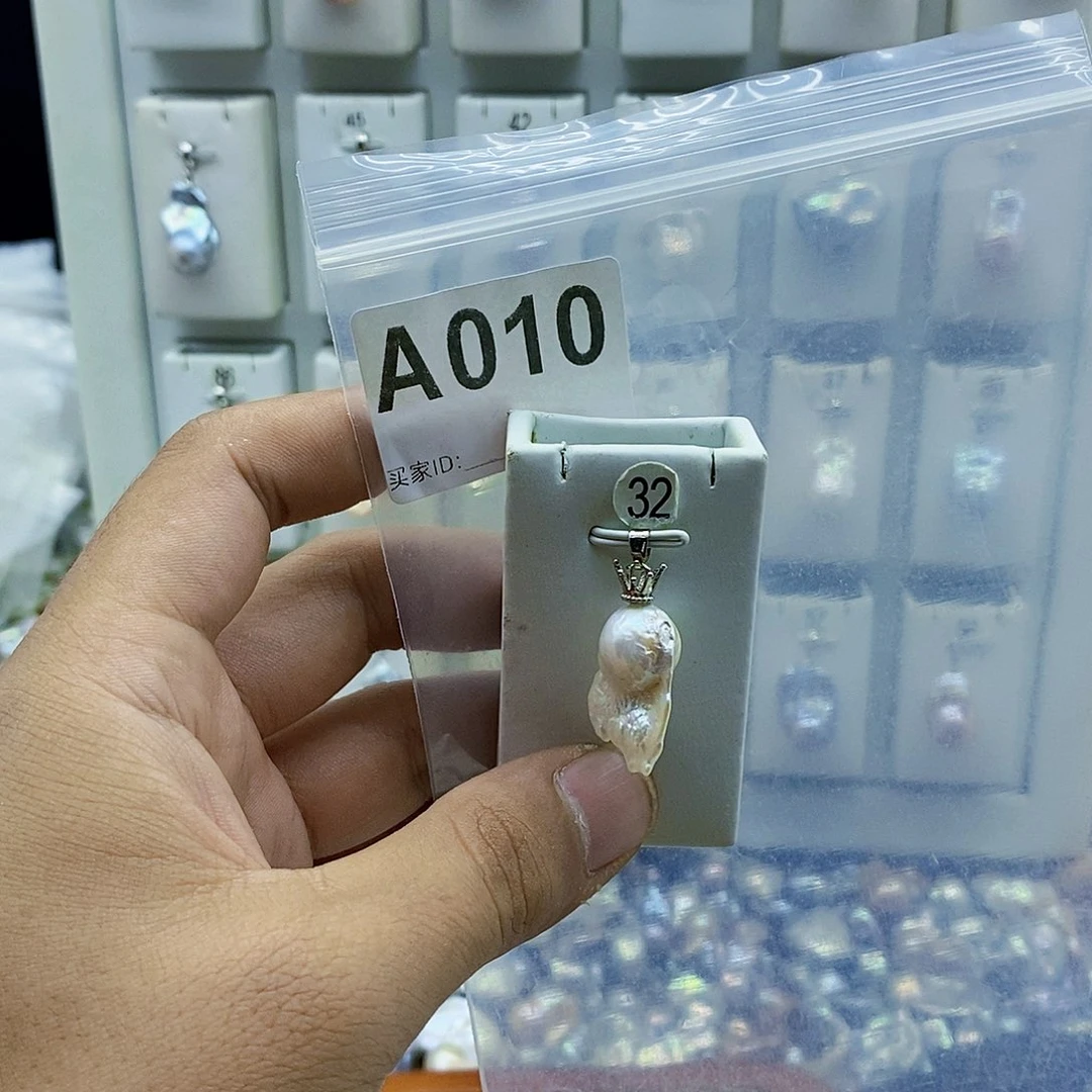 颈饰合金淡水珍珠