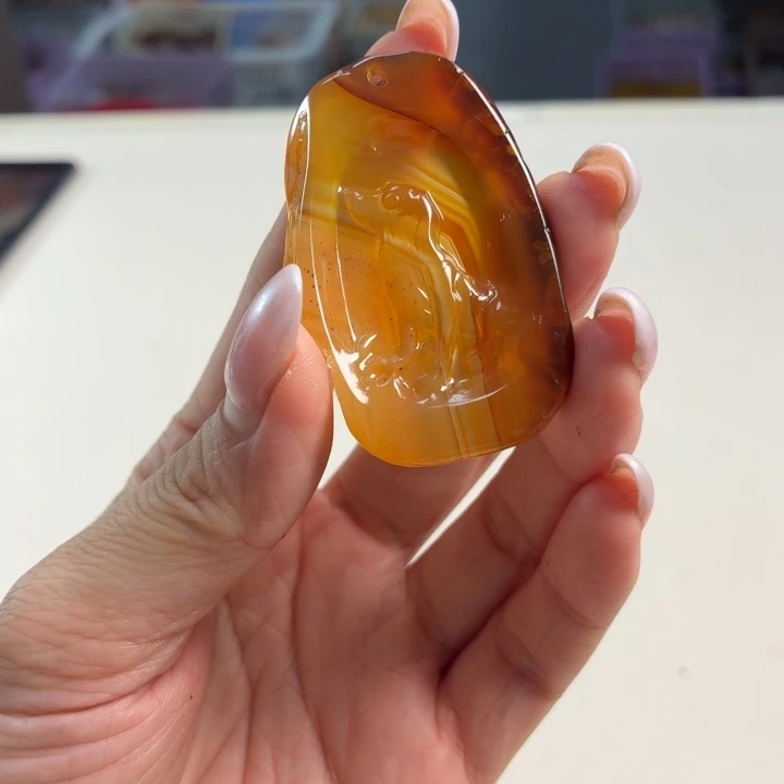 未镶嵌吊坠(不含链)玛瑙/玉髓
