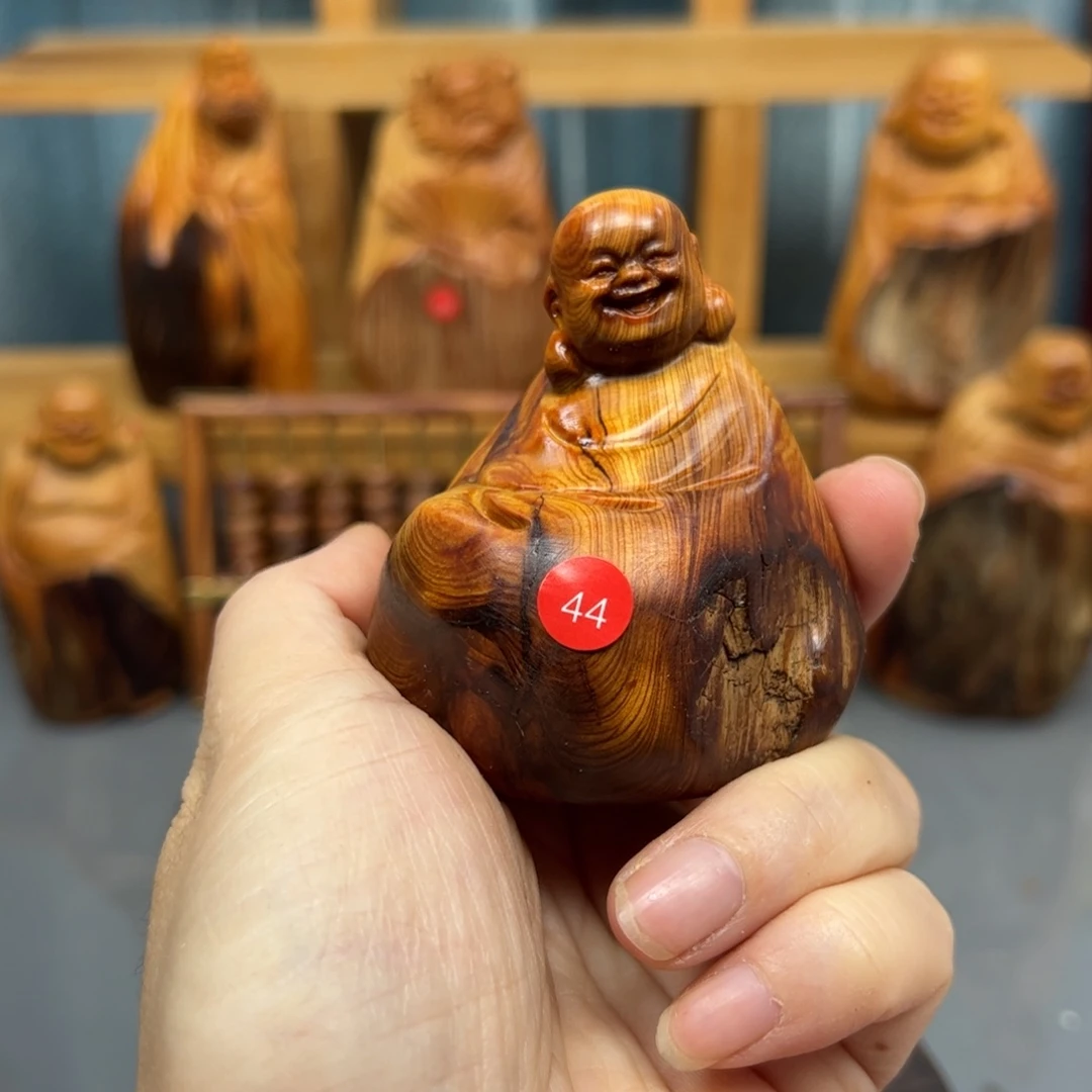 木***蛋木崖柏木摆件手把件，