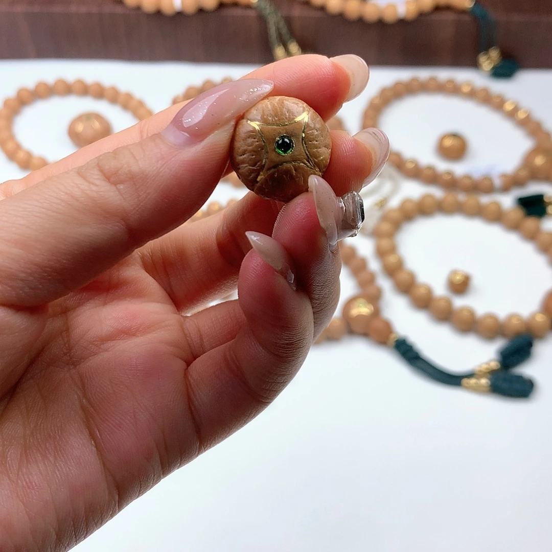 凤眼菩提吊坠甲**丁麒麟眼18mm