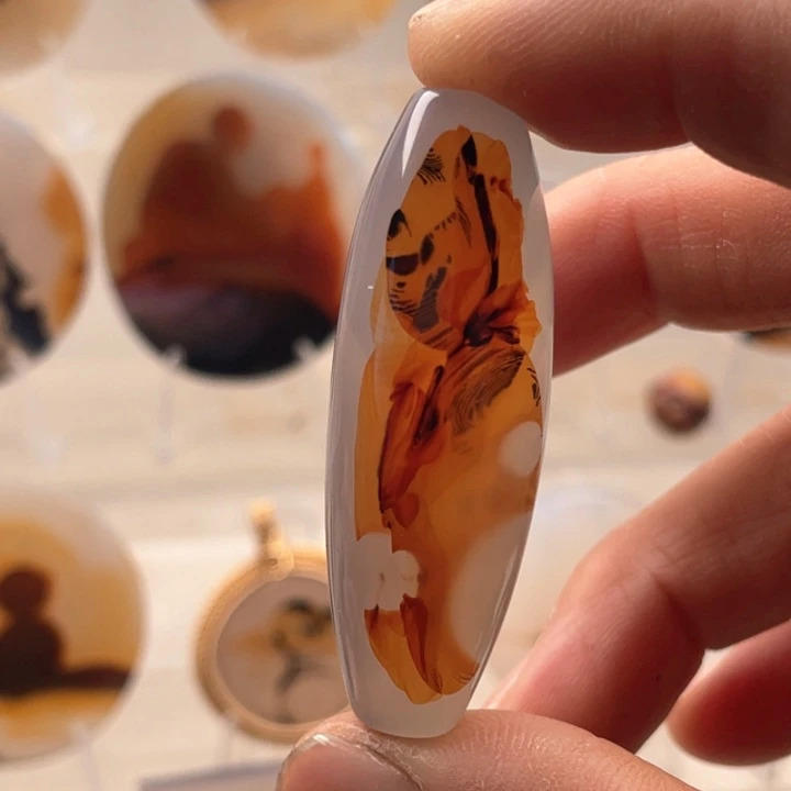 未镶嵌吊坠(不含链)玛瑙/玉髓