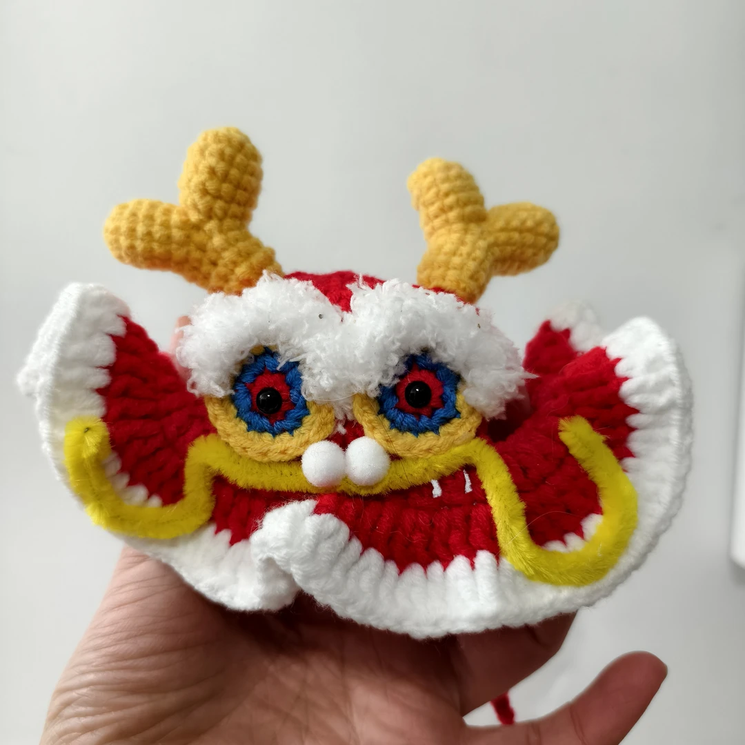 新年宠物帽龙头帽蜜蜂帽子小猪帽冲天鸭