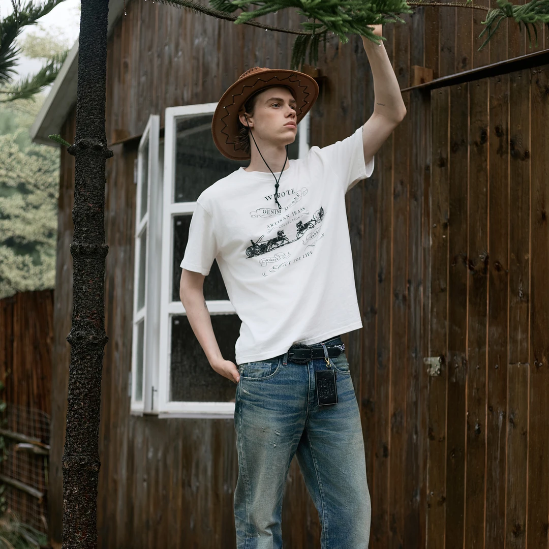 Set for life 25SS Wirote X Set for life联名牛仔主题纪念短袖