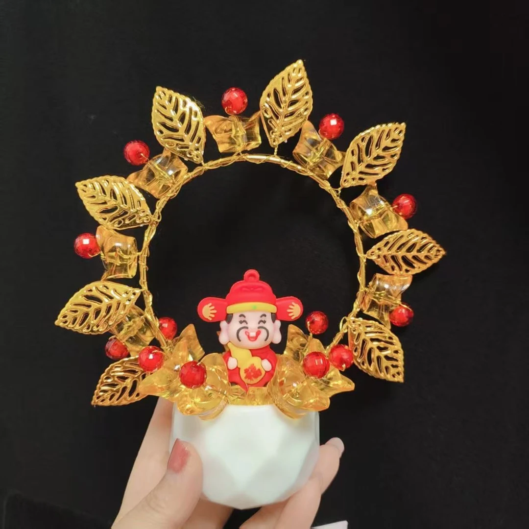 【2026年版】财光普照 小盆栽  手工DIY材料